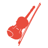 icon van een viool